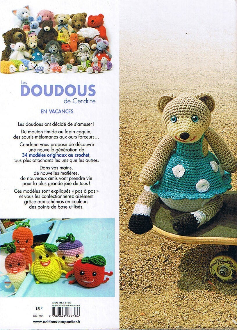 Ensemble de marionnettes à doigts au crochet Animaux domestiques et  sauvages. Crochet de marionnettes à doigts. -  France