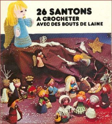 Catalogue 26 santons au crochet