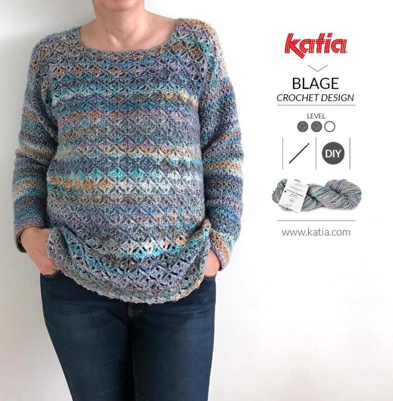 DIY déco : patron pour tricoter une assise de tabouret - Marie Claire