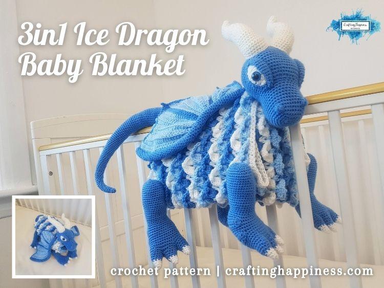 Dragon baby blanket