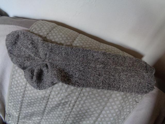 PDF-Modèle gratuit Grosses Chaussettes d'Hiver tricotées,Pt 43/44/45 Homme-Travail-Chasse-Pêche ...