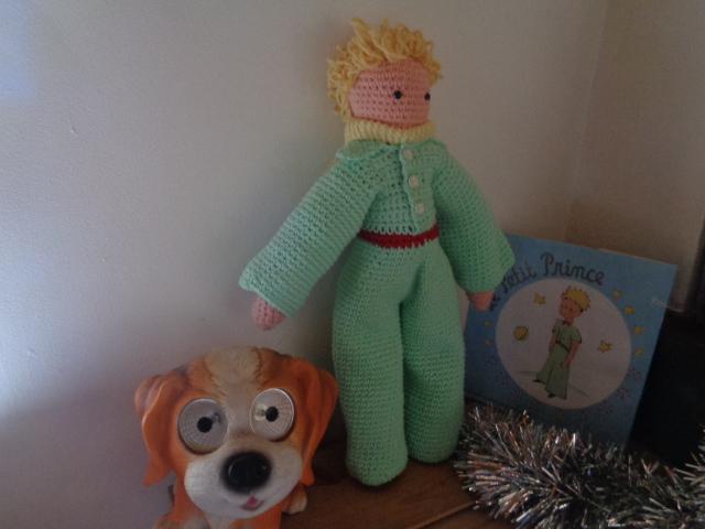 Modèle PDF AMIGURUMI le Petit Prince d'Antoine de St-Exupéry Création de FINOUCREATOU.COM