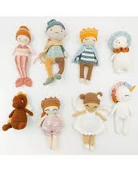 Fiche modeles amigurumis du lac gele 8personnages