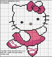 Hello kitty broderie diagramme 2