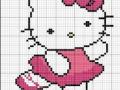 Hello kitty broderie diagramme 2