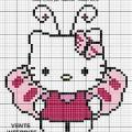 Hello kitty broderie diagramme 3