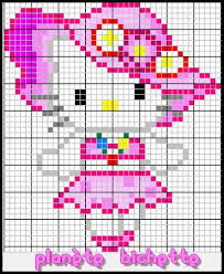 Hello kitty broderie diagramme 6