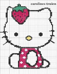 Hello kitty broderie diagramme 7