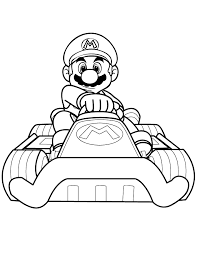 Images coloriages mario