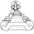 Images coloriages mario