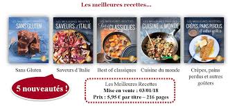 Index nouvelles recettes