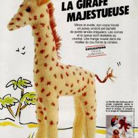 La girafe majestueuse tricot 001