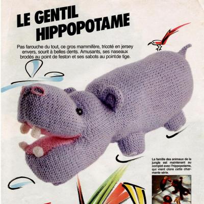 Le gentil hippopotame tricot 001