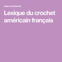 Lexique americain francais 1