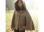 Manteau cape femme