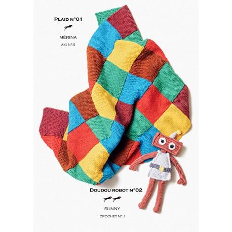 Modele doudou robot cb37 02 patron tricot