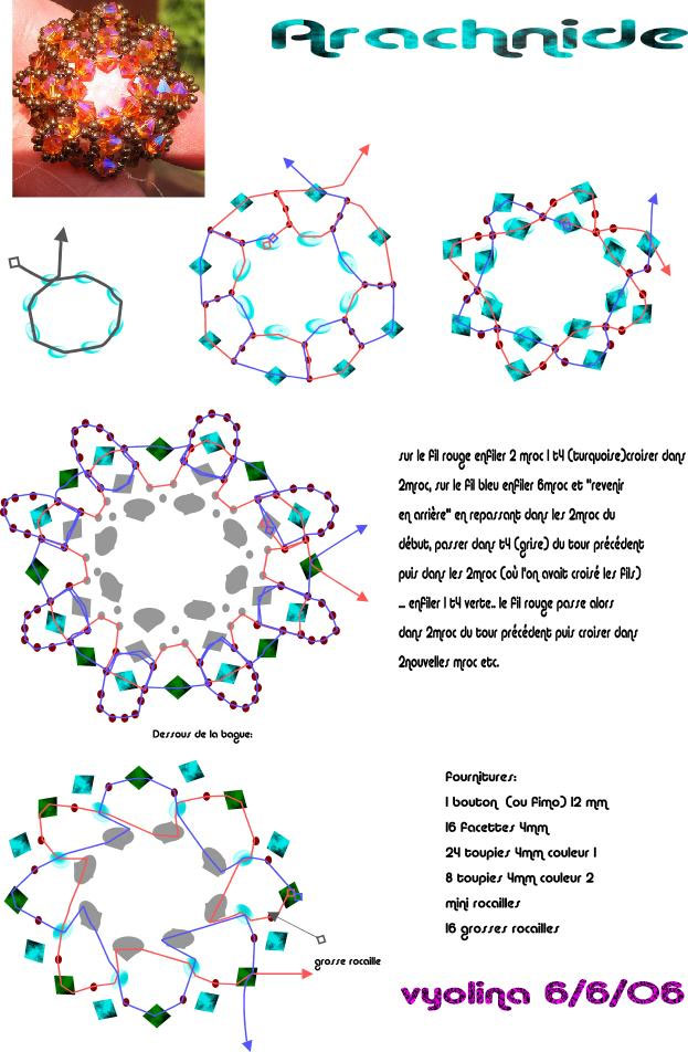 Modele schemas arachnide schema