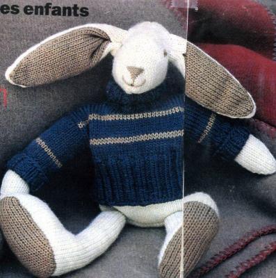 Pdf joli lapin en tricot image