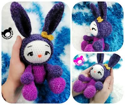 Petit adorable lapin amigurumi