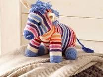 Zebre en tricot
