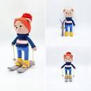 Amigurumi,Nino, le Skieur !(Crochet)